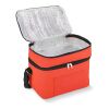 R-PET 600D Sac isotherme à double compartiment 30 x 20 x 25cm 12L Rouge / blanc
