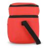 R-PET 600D Sac isotherme à double compartiment 30 x 20 x 25cm 12L Rouge / blanc