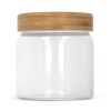 Boîte en verre & bambou 600ml Transparent | sans marquage | non disponible | non disponible | non disponible