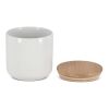 Boîte en céramique et bambou 550ml Blanc | sans marquage | non disponible | non disponible