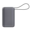 Batterie externe Nova 65W avec câble USB-C intégré, 30000 mAh Gris foncé | Impression Numérique | top | 45 mm x 85 mm