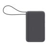 Batterie externe Nova 65W avec câble USB-C intégré, 30000 mAh Gris foncé