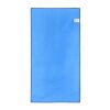 Serviette R-PET Quick Dry 40 × 80 cm avec pochette, sublimation. Bleu / Blanc | sans marquage | non disponible | non disponible