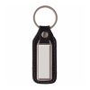 Porte-clés cuir/métal noir | sans marquage | non disponible | non disponible | non disponible