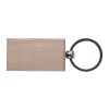 Porte-clés rectangulaire en bois Nature | sans marquage | non disponible | non disponible | non disponible