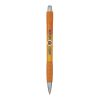 Stylo Striped Grip Orange | Sérigraphie 1 couleur | Corps-arrière clip | 12.00 mm x 45.00 mm