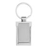 Porte-clés support téléphone en alliage de zinc recyclé RCS argent | sans marquage | non disponible | non disponible