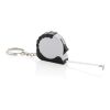 Porte-clés avec ruban de 1M en ABS RCS MeasureMate blanc | sans marquage | non disponible | non disponible