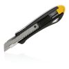 Cutter professionnel rechargeable en plastique recyclé RCS jaune | sans marquage | non disponible | non disponible