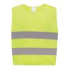 Gilet haute visibilité de signalisation en rPET GRS 3-6 ans jaune | sans marquage | non disponible | non disponible