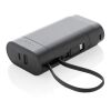 Powerbank avec batterie amovible 10.000 mAh Cyclecell noir | sans marquage | non disponible | non disponible