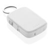 Porte-clés powerbank 2000mAh et câbles intégrés Nexo RCS blanc