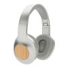 Casque audio en bambou Dakota gris-gris | sans marquage | non disponible | non disponible