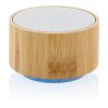Enceinte 3W en bambou FSC® et ABS RCS blanc | sans marquage | non disponible | non disponible