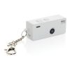 Porte-clés appareil photo en ABS RCS Cliq it blanc | sans marquage | non disponible | non disponible
