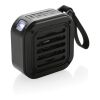 Enceinte 3W solaire en plastique recyclé RCS Sunwave noir | sans marquage | non disponible | non disponible