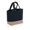 Sac isotherme en toile recyclé et non teinté Impact AWARE ™ bleu marine | sans marquage | non disponible | non disponible