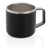 Tasse randonnée en acier inoxydable noir | sans marquage | non disponible | non disponible