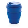 Mug en PP recyclable avec couvercle à vis 350ml bleu | sans marquage | non disponible | non disponible