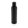 Bouteille isotherme en acier inoxydable recyclé RCS noir | sans marquage | non disponible | non disponible