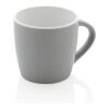 Mug en céramique avec intérieur coloré gris-blanc | sans marquage | non disponible | non disponible
