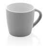 Mug en céramique avec intérieur coloré gris-blanc | sans marquage | non disponible | non disponible