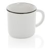 Mug céramique vintage blanc-blanc | sans marquage | non disponible | non disponible