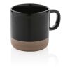 Tasse en céramique émaillée noir | sans marquage | non disponible | non disponible
