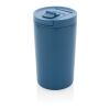 Mug 300ml isotherme et étanche en acier recyclé RCS bleu | sans marquage | non disponible | non disponible