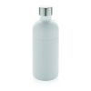 Bouteille pour boisson gazeuse en acier recyclé RCS blanc | sans marquage | non disponible | non disponible