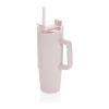 Mug 900ml avec poignée en plastique recyclé RCS Tana rose | sans marquage | non disponible | non disponible