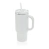 Mug 480 ml étanche en acier inoxydable recyclé RCS Cruiser blanc | sans marquage | non disponible | non disponible