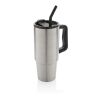 Mug 900ml en acier inoxydable recyclé Embrace RCS argent | sans marquage | non disponible | non disponible