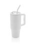 Mug 900ml en acier inoxydable recyclé Embrace RCS Blanc | sans marquage | non disponible | non disponible