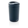 Mug 300ml en acier recyclé RCS Avira Alya blue marin | sans marquage | non disponible | non disponible