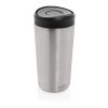 Mug 400ml en acier recyclé RCS Avira Alix argent | sans marquage | non disponible | non disponible