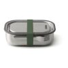 Boîte à lunch Large en acier inoxydable Black+Blum vert olive | sans marquage | non disponible | non disponible