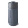 Tasse de voyage en verre 340ML Black+Blum gris | sans marquage | non disponible | non disponible
