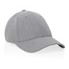 Casquette 6 panneaux 200gr chiné et recyclé AWARE™ Milo gris | sans marquage | non disponible | non disponible | non disponible
