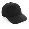 Casquette de baseball à 5 panneaux en nylon RCS KENTO URBAN noir | sans marquage | non disponible | non disponible | non disponible