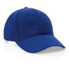 Casquette 6 panneaux en coton recyclé 280gr IMPACT bleu | sans marquage | non disponible | non disponible | non disponible
