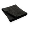 Écharpe tricotée 180x25cm Impact AWARE™ Polylana® noir | sans marquage | non disponible | non disponible | non disponible