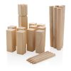 Jeu de Kubb en bois marron | sans marquage | non disponible | non disponible