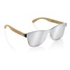 Lunettes de soleil en plastique recyclé RCS et bambou Prism marron | sans marquage | non disponible | non disponible