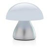 Lampe de table rechargeable par USB en plastique RCS Luming argent | sans marquage | non disponible | non disponible