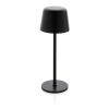 Lampe de table rechargeable par USB en plastique RCS Zenic noir | sans marquage | non disponible | non disponible