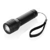 Lampe rechargeable par USB en plastique recyclé RCS Flara noir | sans marquage | non disponible | non disponible