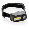 Lampe frontale avec LED et COB noir | sans marquage | non disponible | non disponible