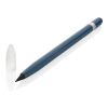 Crayon sans encre en aluminium avec gomme bleu | sans marquage | non disponible | non disponible