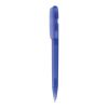Stylo transparent en ABS recyclé et certifié GRS Devin bleu | sans marquage | non disponible | non disponible